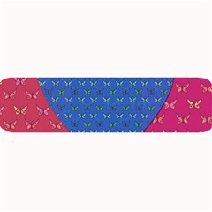 Butterfly Heart Pattern Large Bar Mats by Nexatart