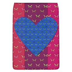 Butterfly Heart Pattern Flap Covers (l)  by Nexatart