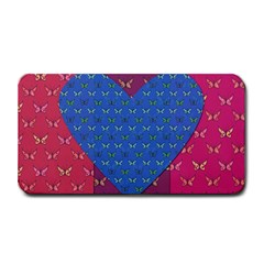 Butterfly Heart Pattern Medium Bar Mats by Nexatart