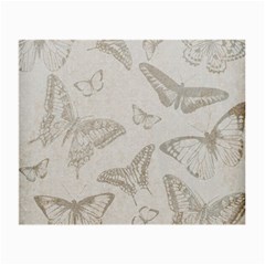 Butterfly Background Vintage Small Glasses Cloth by Nexatart