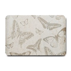 Butterfly Background Vintage Small Doormat  by Nexatart