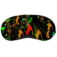 Butterfly Abstract Flowers Sleeping Masks by Nexatart