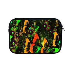 Butterfly Abstract Flowers Apple Ipad Mini Zipper Cases by Nexatart