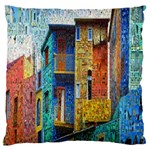 Buenos Aires Travel Large Flano Cushion Case (One Side) Front