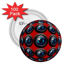 Camera Monitoring Security 2 25  Buttons (100 Pack)  by Nexatart