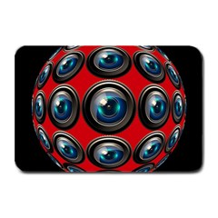 Camera Monitoring Security Plate Mats by Nexatart