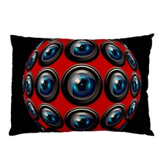 Camera Monitoring Security Pillow Case by Nexatart