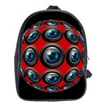 Camera Monitoring Security School Bags(Large)  Front