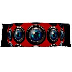 Camera Monitoring Security Body Pillow Case (dakimakura) by Nexatart