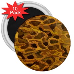 Camo 3  Magnets (10 Pack)  by Nexatart