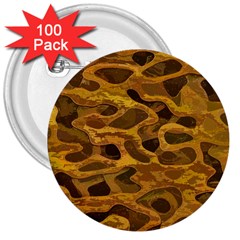 Camo 3  Buttons (100 Pack) 