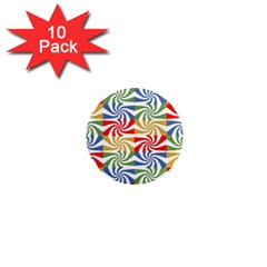 Candy Pattern  1  Mini Magnet (10 Pack)  by Nexatart