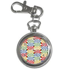 Candy Pattern  Key Chain Watches by Nexatart