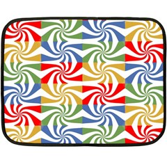 Candy Pattern  Double Sided Fleece Blanket (mini)  by Nexatart