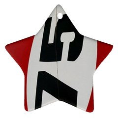 Car Auto Speed Vehicle Automobile Star Ornament (two Sides) by Nexatart