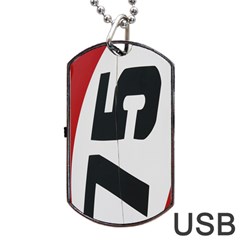 Car Auto Speed Vehicle Automobile Dog Tag Usb Flash (one Side) by Nexatart