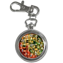 Candles Christmas Market Colors Key Chain Watches