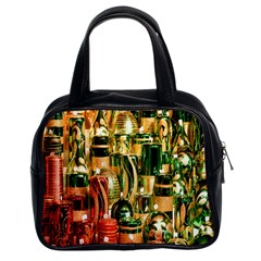 Candles Christmas Market Colors Classic Handbags (2 Sides) by Nexatart