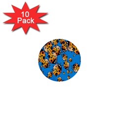 Cartoon Ladybug 1  Mini Buttons (10 pack) 