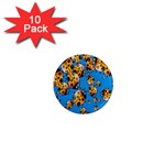 Cartoon Ladybug 1  Mini Magnet (10 pack)  Front