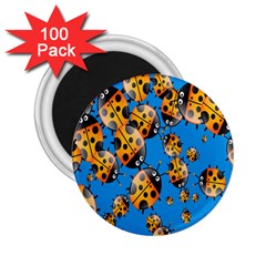 Cartoon Ladybug 2.25  Magnets (100 pack) 