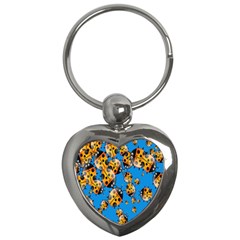 Cartoon Ladybug Key Chains (Heart) 