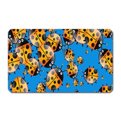 Cartoon Ladybug Magnet (Rectangular)