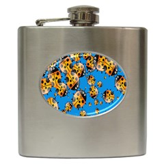 Cartoon Ladybug Hip Flask (6 oz)