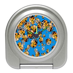 Cartoon Ladybug Travel Alarm Clocks