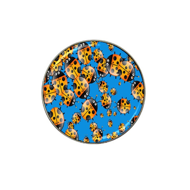 Cartoon Ladybug Hat Clip Ball Marker