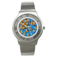 Cartoon Ladybug Stainless Steel Watch