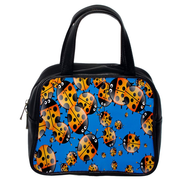 Cartoon Ladybug Classic Handbags (One Side)