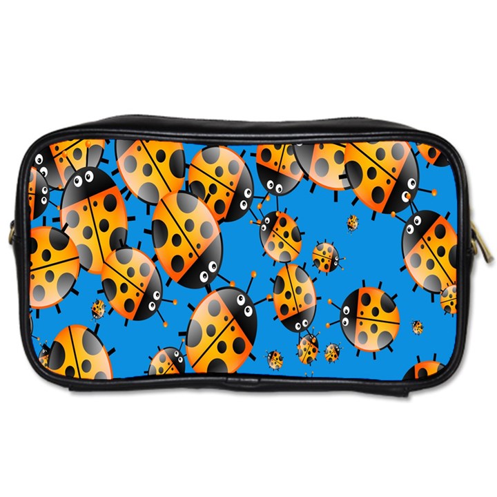 Cartoon Ladybug Toiletries Bags 2-Side