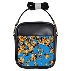 Cartoon Ladybug Girls Sling Bags