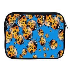 Cartoon Ladybug Apple iPad 2/3/4 Zipper Cases