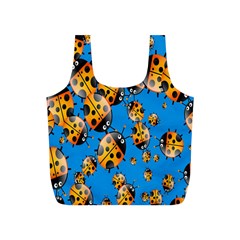 Cartoon Ladybug Full Print Recycle Bags (S) 