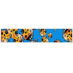 Cartoon Ladybug Flano Scarf (Large)