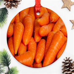 Carrots Vegetables Market Ornament (round) by Nexatart