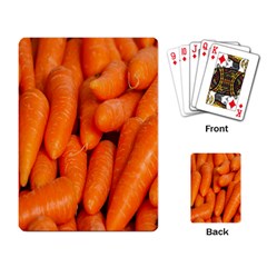 Carrots Vegetables Market Playing Card by Nexatart