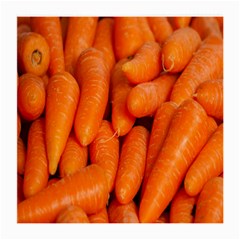 Carrots Vegetables Market Medium Glasses Cloth (2-side) by Nexatart