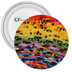 Car Painting Modern Art 3  Buttons by Nexatart