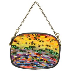 Car Painting Modern Art Chain Purses (two Sides)  by Nexatart