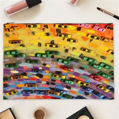 Car Painting Modern Art Cosmetic Bag (xxl)  by Nexatart