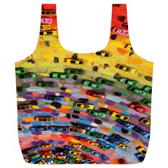 Car Painting Modern Art Full Print Recycle Bags (l)  by Nexatart