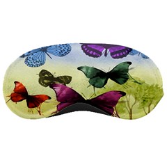 Butterfly Painting Art Graphic Sleeping Masks by Nexatart