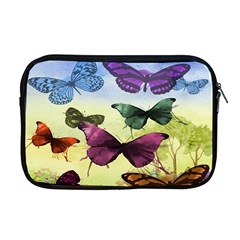 Butterfly Painting Art Graphic Apple Macbook Pro 17  Zipper Case by Nexatart