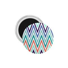 Chevrons Colourful Background 1 75  Magnets