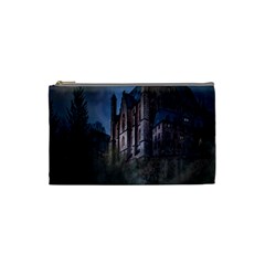 Castle Mystical Mood Moonlight Cosmetic Bag (small)  by Nexatart