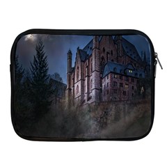 Castle Mystical Mood Moonlight Apple Ipad 2/3/4 Zipper Cases by Nexatart