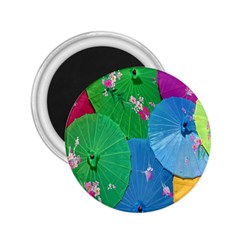 Chinese Umbrellas Screens Colorful 2 25  Magnets by Nexatart